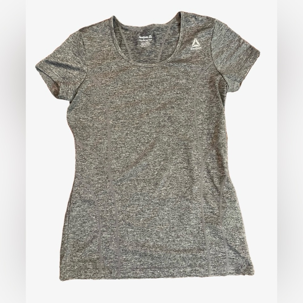 Reebok Women's Charcoal Short Sleeve Tee XS
